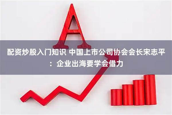配资炒股入门知识 中国上市公司协会会长宋志平：企业出海要学会借力